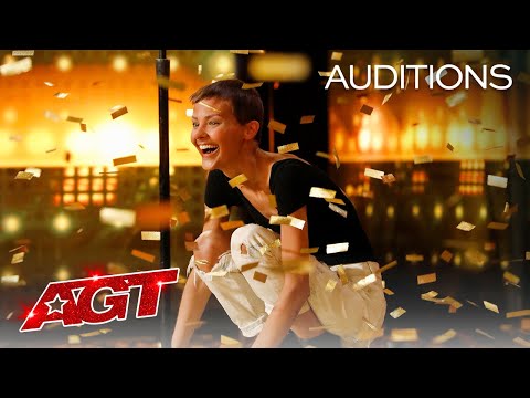 Golden Buzzer: Nightbirde's Original Song Makes Simon Cowell Emotional - America's Got Talent 2021