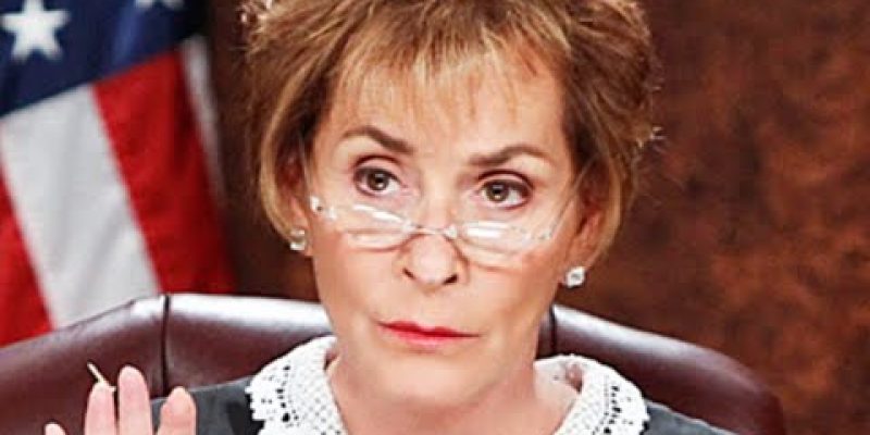 Judge Judy Sends a Brutal Message to CBS