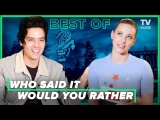 The Cast of RIVERDALE Play Who Said it? And Who Would You Rather | Cole Sprouse, Lili Reinhart