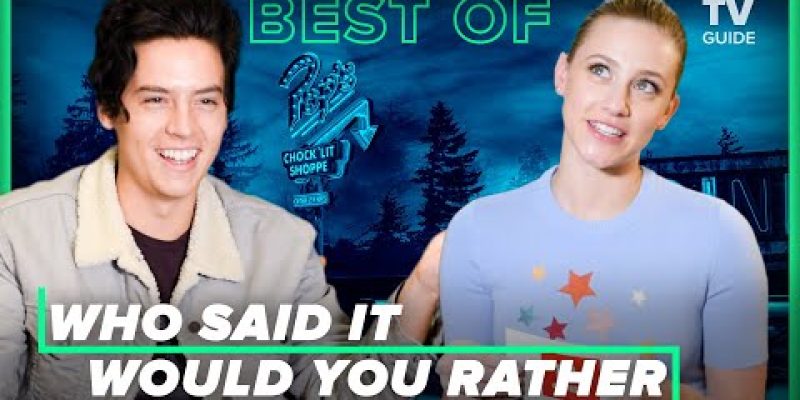 The Cast of RIVERDALE Play Who Said it? And Who Would You Rather | Cole Sprouse, Lili Reinhart