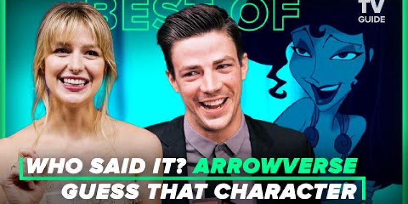 Arrowverse Cast Plays Who Said It? | Guess That Character | Melissa Benoist, Grant Gustin