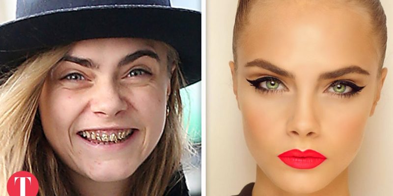 10 Shocking Photos of Supermodels Without Makeup  pt. 1