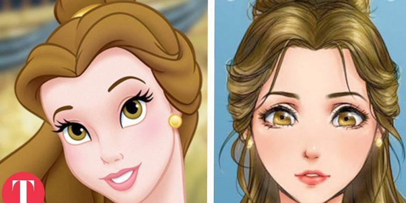 10 Disney Princesses Reimagined As ANIME Characters