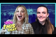 CRUEL SUMMER’S Olivia Holt and Chiara Aurelia Play ’90s This or That