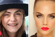 10 Shocking Photos of Supermodels Without Makeup  pt. 1