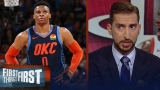 Rockets trade Chris Paul for Russell Westbrook – Nick & Cris react | NBA | FIRST THINGS FIRST