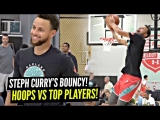 Steph Curry HOOPIN vs TOP High School Players & Starts DUNKING! 7 Footer SAUCES UP Steph!