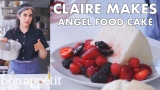 Claire Makes Angel Food Cake | From the Test Kitchen | Bon Appétit