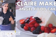Claire Makes Angel Food Cake | From the Test Kitchen | Bon Appétit