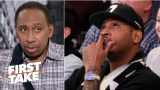 Carmelo Anthony doesn’t deserve a farewell tour – Stephen A. | First Take