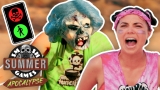 ZOMBIE RED LIGHT GREEN LIGHT CHALLENGE | Smosh Summer Games: Apocalypse