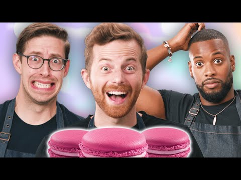 The Try Guys Bake Macarons Without A Recipe