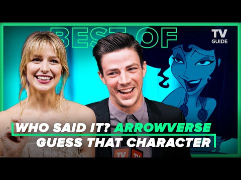 Arrowverse Cast Plays Who Said It? | Guess That Character | Melissa Benoist, Grant Gustin