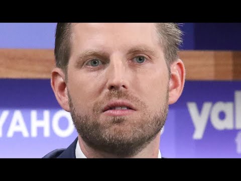 Eric Trump's Most Bizarre Behavior Since His Dad Left Office