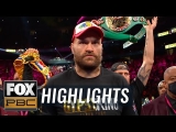 Top moments from Tyson Fury vs. Deontay Wilder III