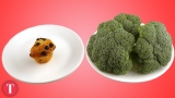 This Is What 200 Calories Look Like: Junk vs. Healthy Food