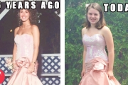 10 Teenagers Who Wore Their Moms’ Prom Dresses Decades Later