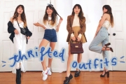 how to style thrifted clothes