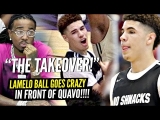 LaMelo Ball Goes ABSOLUTELY CRAZY w/ QUAVO Watchng! TAKES OVER FOR 24 POINT COMEBACK!!
